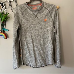 American Eagle Thermal Waffle Long Sleeve T-shirt